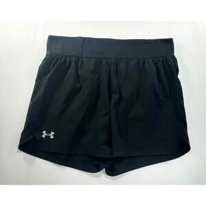 Under Armour Elastic Speed Pocket Athletic Short Black Men L
